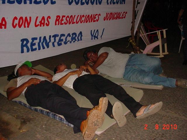 En la Huelga de hambre